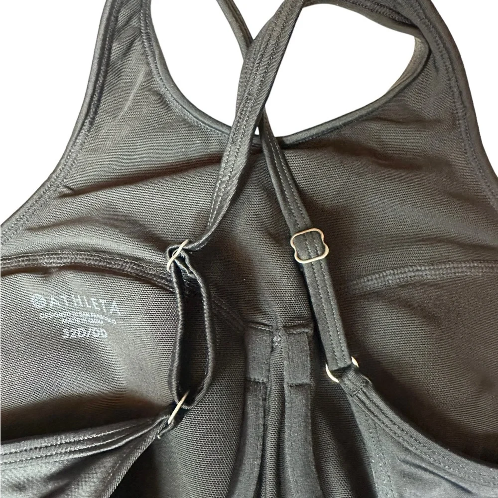 Athleta IBIZA Geo Bra Cup Tankini 32D/DD NWT